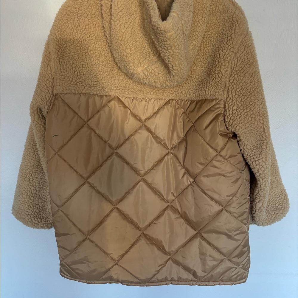 ASOS Beige Puffer Jacket - Picture 3 of 5